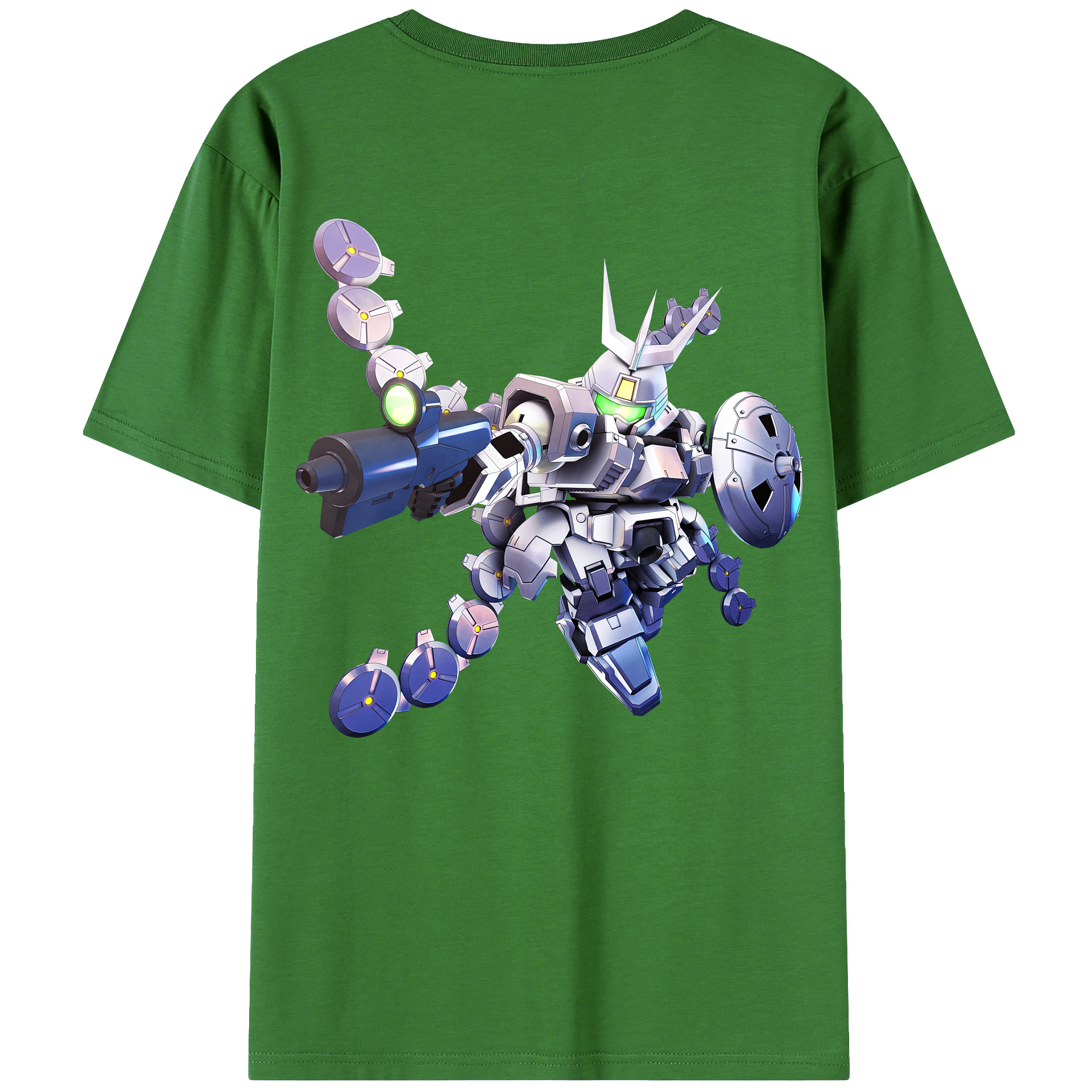 （画像用） 機動戦士ガンダム Mobile Suit Gundam レディース半袖Tシャツ(バックプリント)